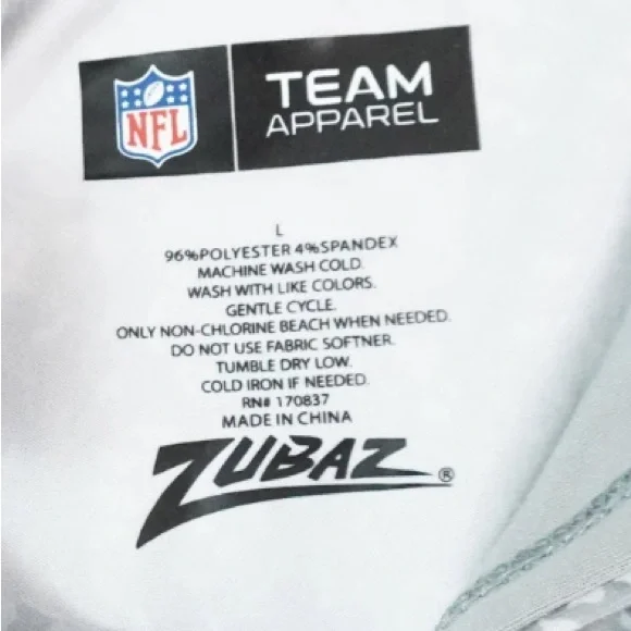 NWT [Zubaz] Detroit Lions NFL Lightweight Performance Pullover Grey Mens Large - Picture 8 of 8